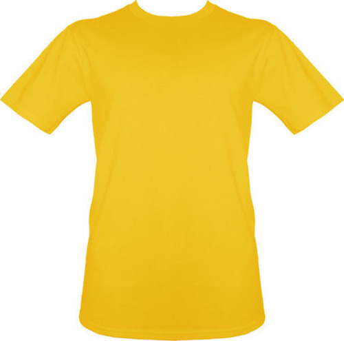 t-shirt XXXL bez nadruku- Żółty