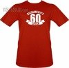 T-shirt Niesamowity 60 latek- Czerwony