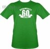 T-shirt Niesamowity 60 latek- Jasny zielony
