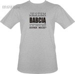 T-shirt Super moce Babcia