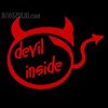 t-shirt Devil Inside