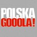 t-shirt T074 Polska GOOOLA! Szara